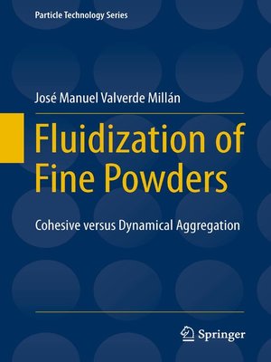 cover image of Fluidization of Fine Powders